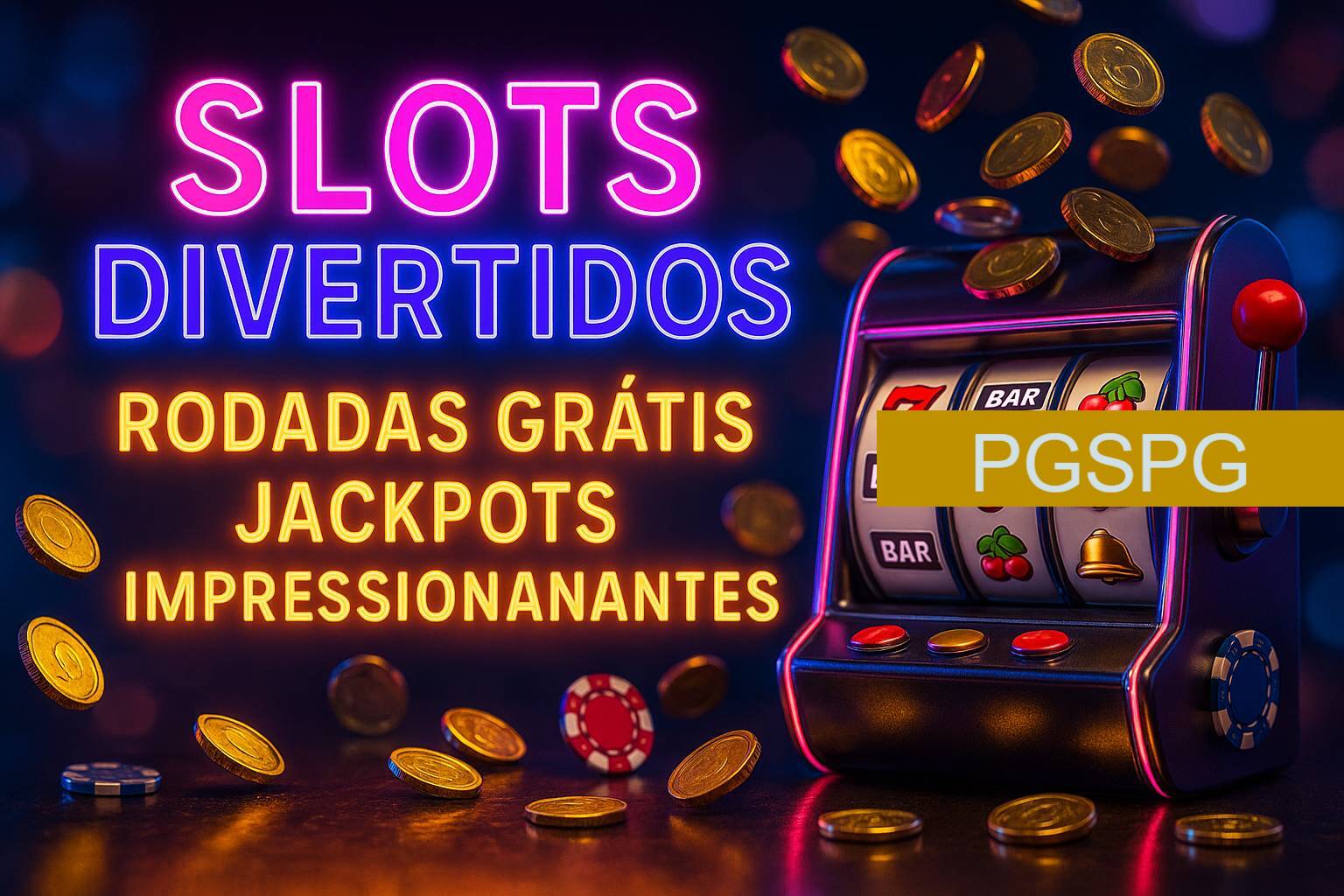 Diversos jogos de caça-níqueis